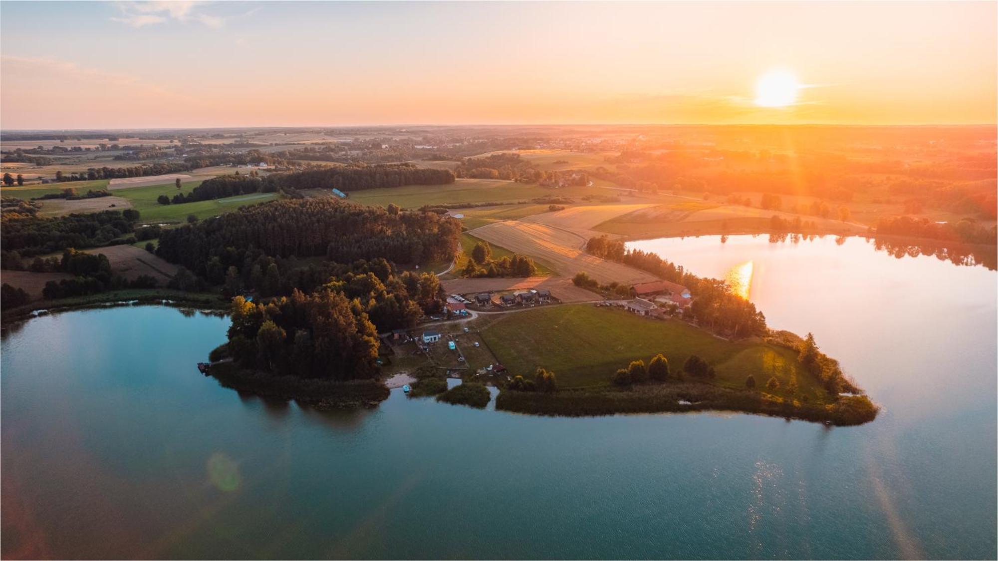 Domki Nad Jeziorem - Zalesie 7D Zalesie (Olsztyn) Εξωτερικό φωτογραφία