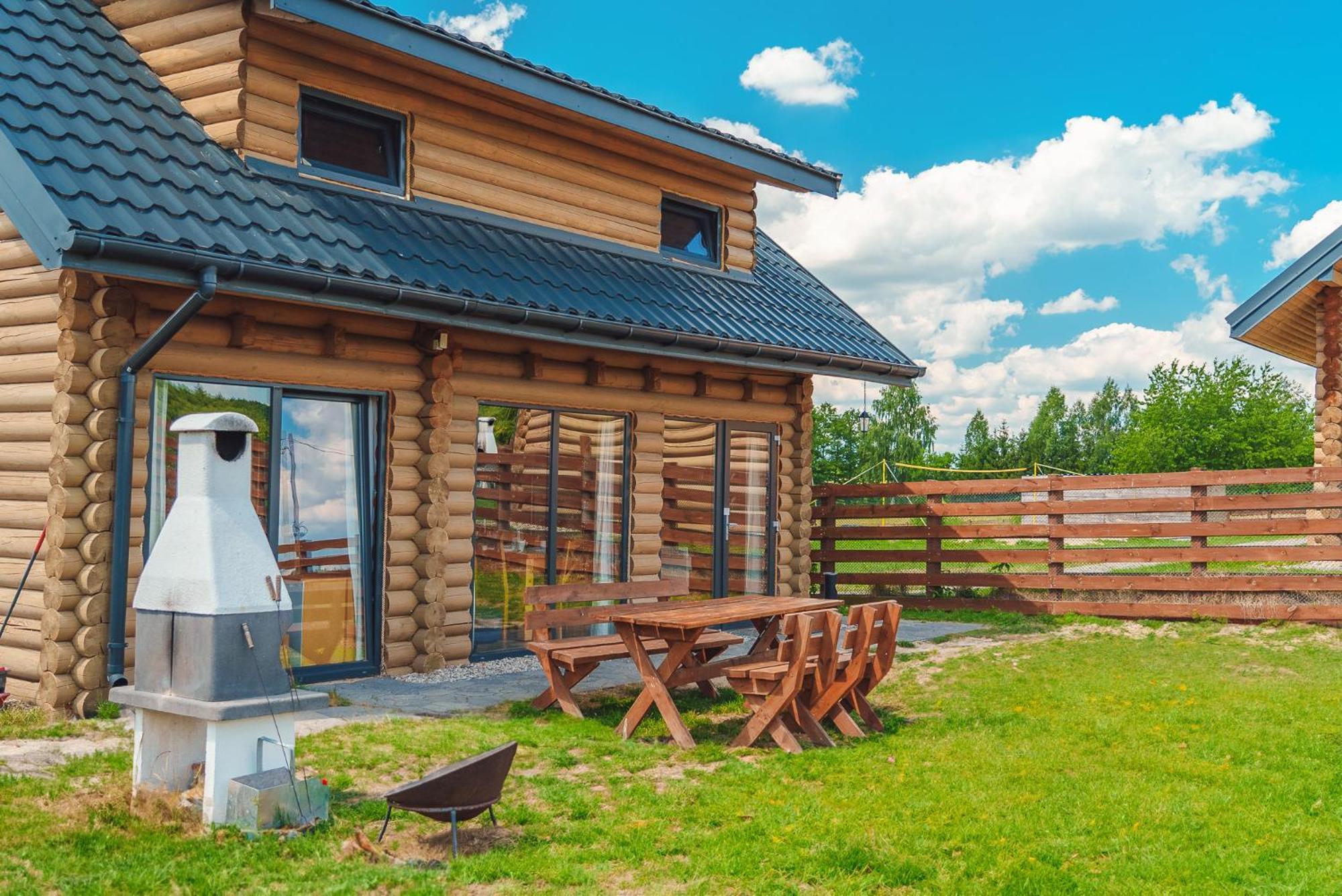 Domki Nad Jeziorem - Zalesie 7D Zalesie (Olsztyn) Εξωτερικό φωτογραφία